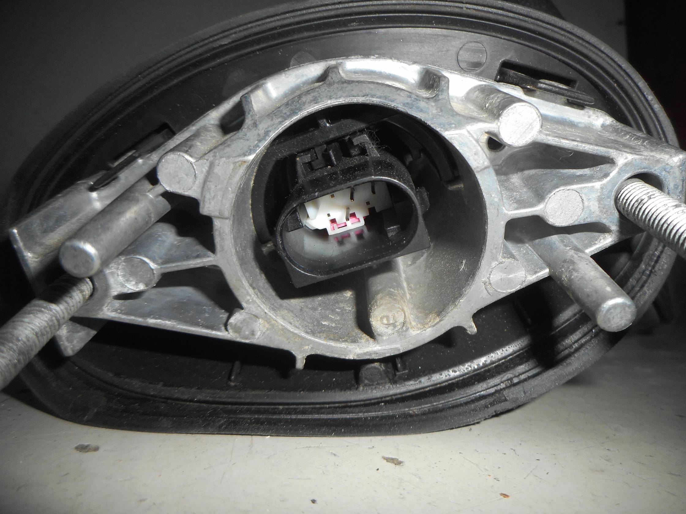 Retrovisore est. regolaz. elettr. dx.